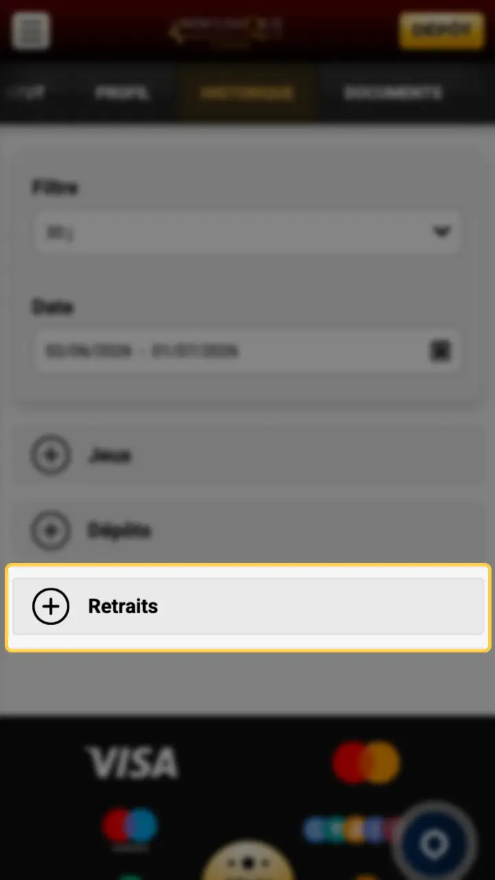 Attendez le traitement rapide de votre demande de retrait sur Unique Casino.